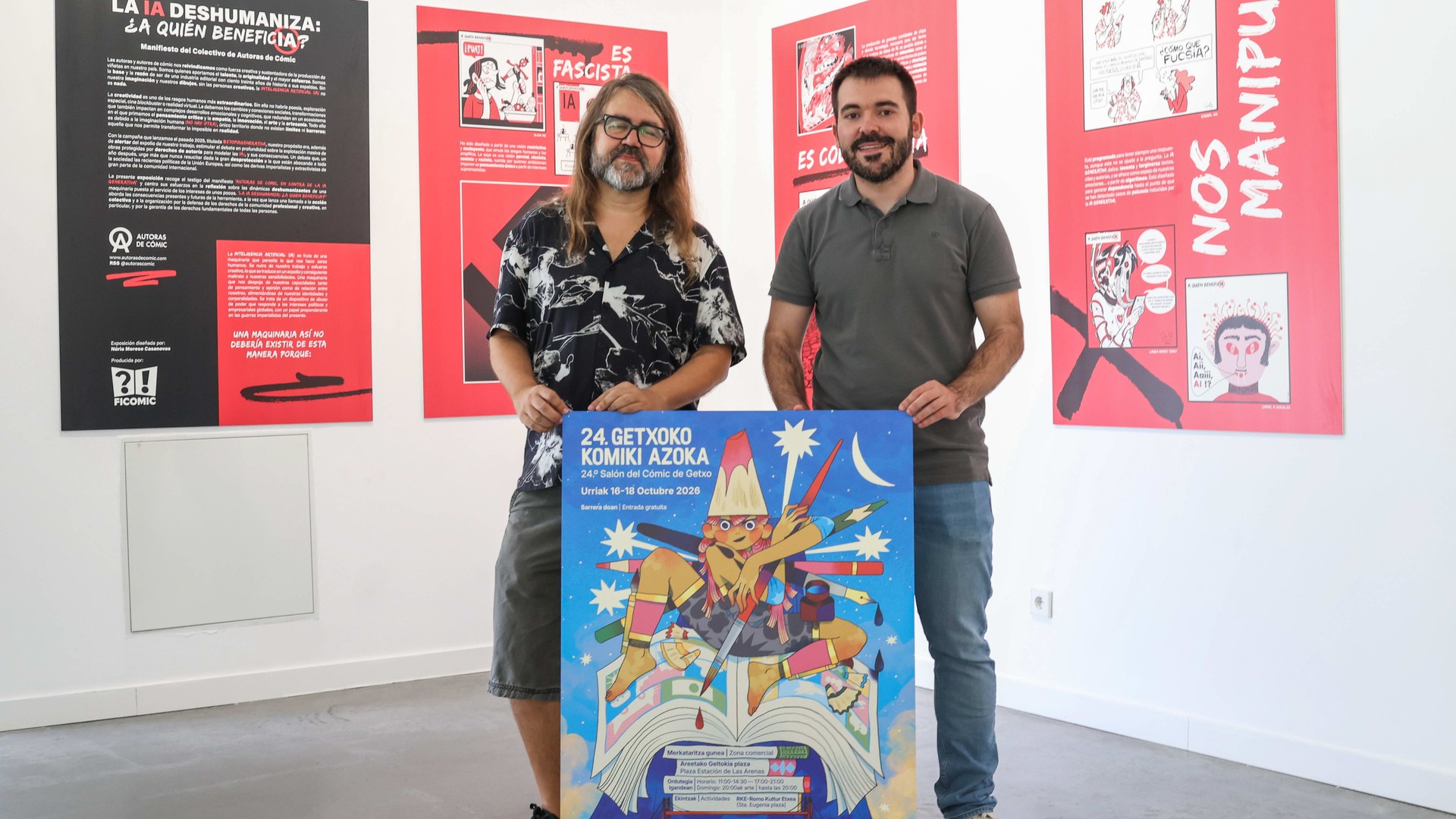 Urrian Getxo komikiaren munduko topagune bihurtuko da berriro