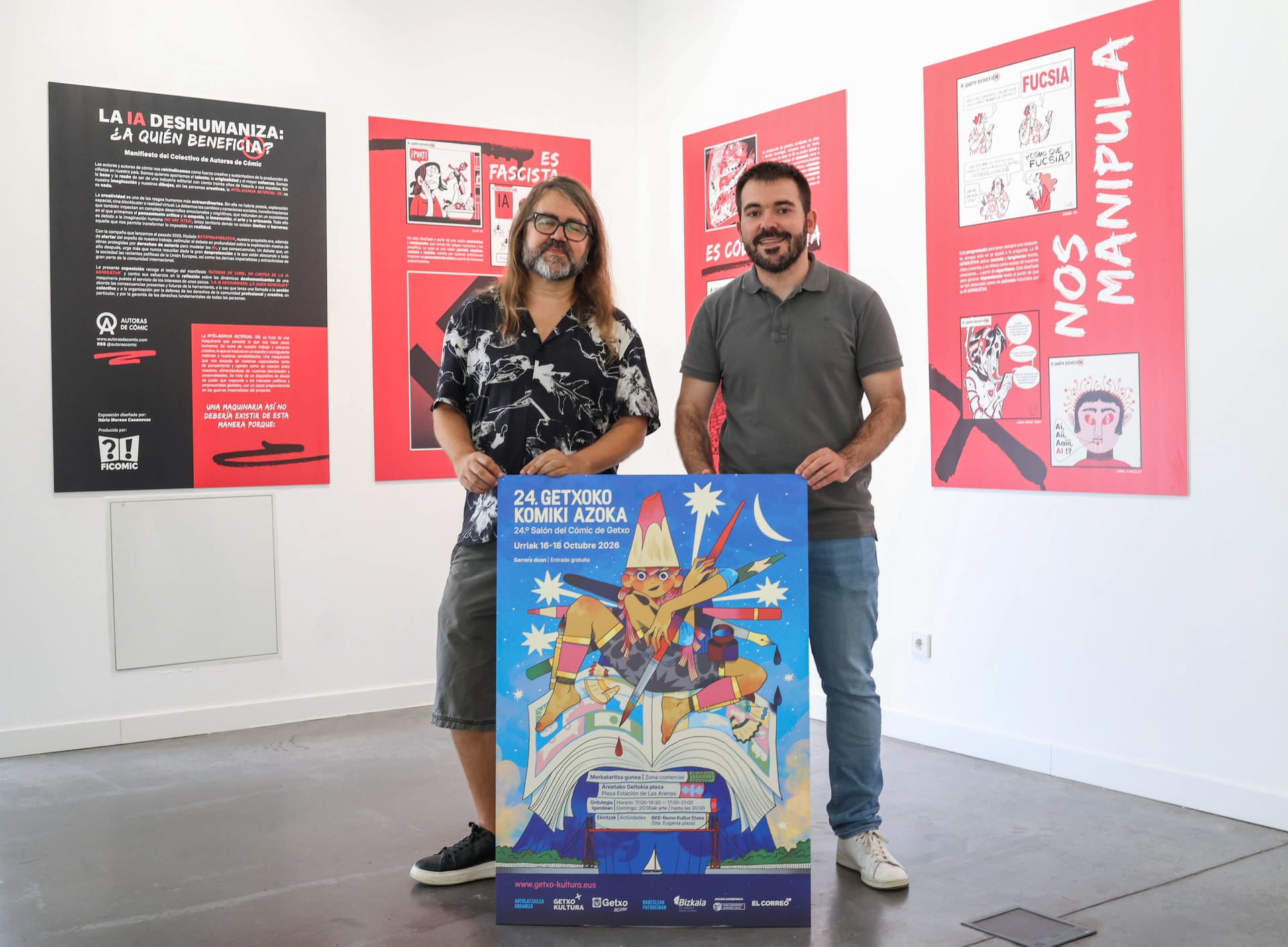 Urrian Getxo komikiaren munduko topagune bihurtuko da berriro