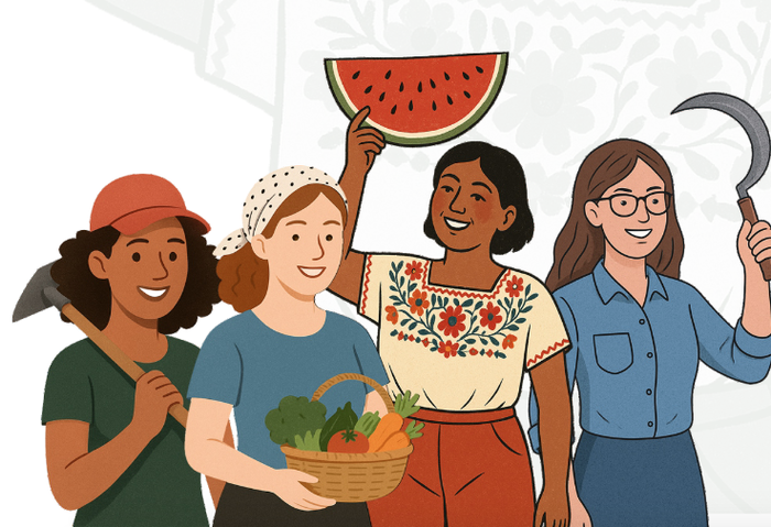 La Via Campesina-ko bost kide izango dira Urdulizen, baserritarren feminismoa eta borroka antiarrazista ardatz