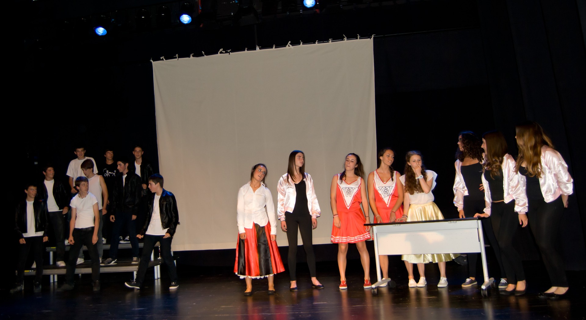 Iberreko ikasleek "Grease" antzeztuko dute barikuan, Kurtzion