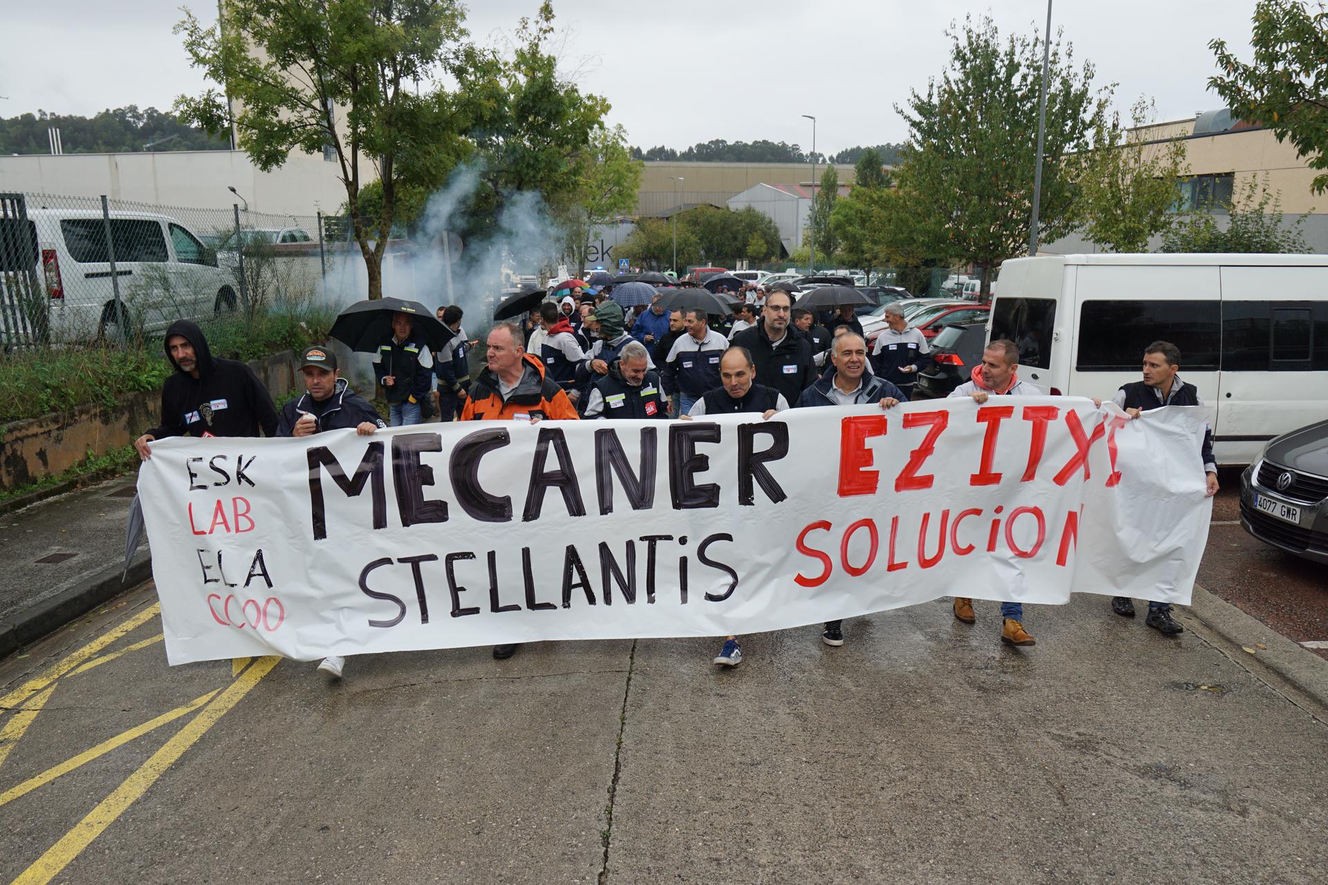 Mecaner lantokiaren eta euskal industriaren etorkizunaren aldeko manifestazioa egingo dute urriaren 7an Urdulizen