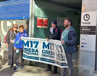 Greba orokorrak jarraipen handia izan du eskualdeko industrian eta administrazioan