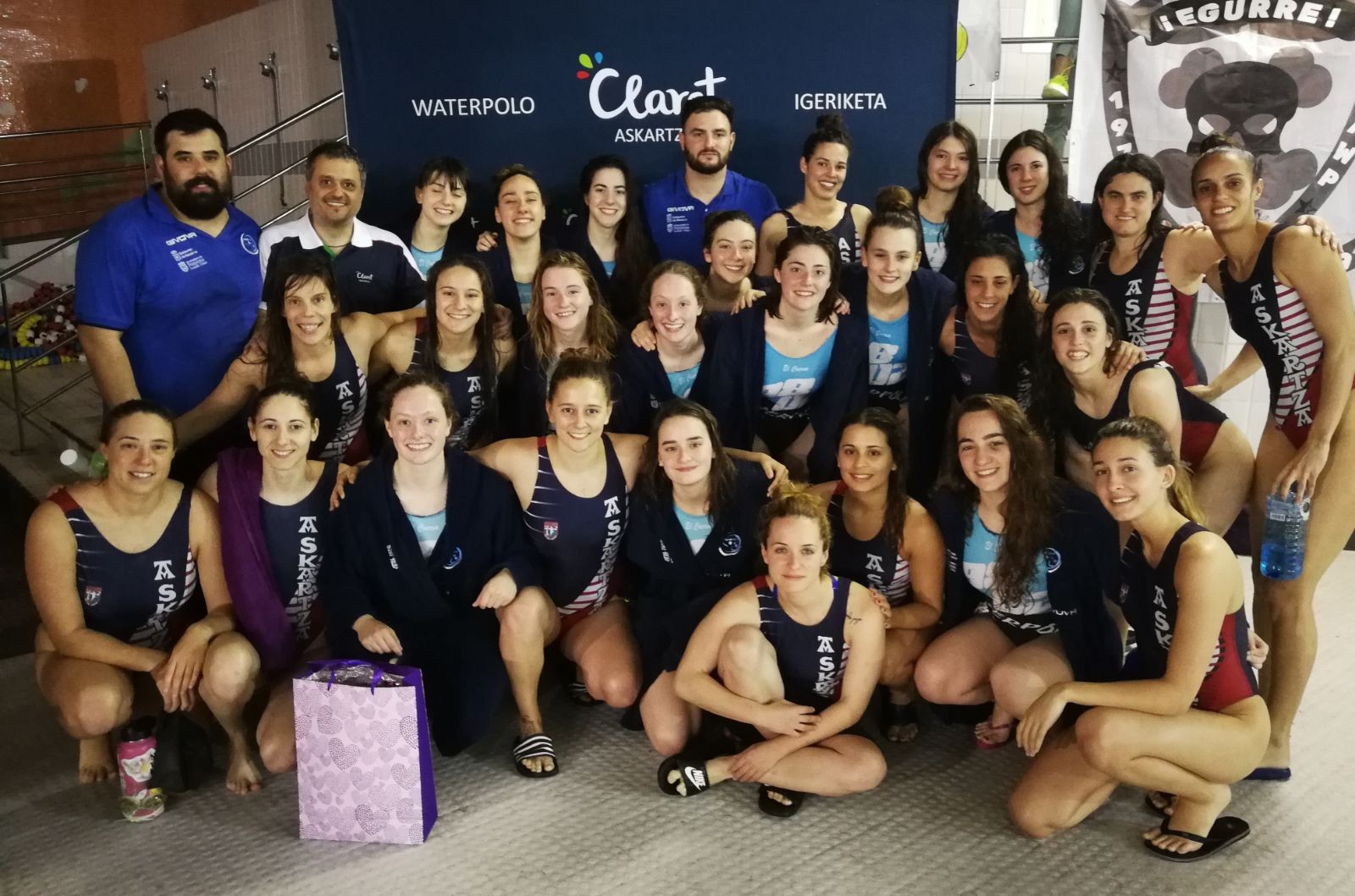 Askartza Waterpolo igoera barik geratu da