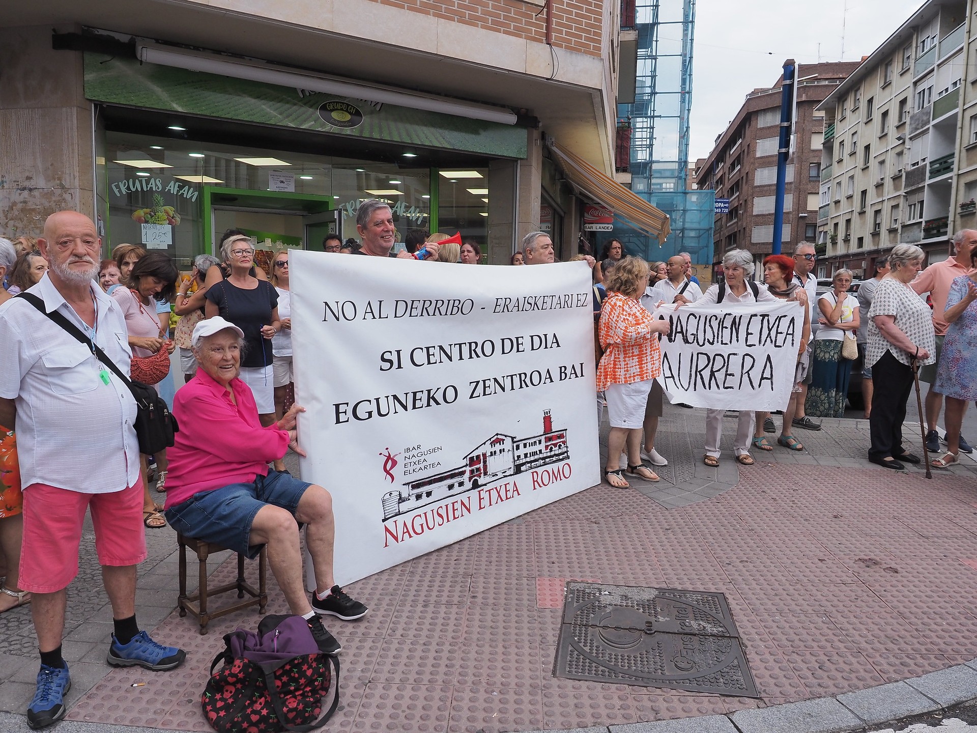 Itzubaltzeta/Romoko Nagusien Etxearen aldeko manifestazioan parte hartuko du Bizkaiko Pentsionisten Mugimenduak