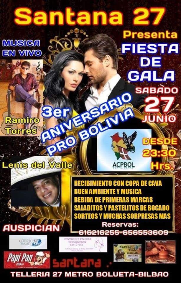 Getxoko boliviarrek jaialdia egingo dute zapatuan Bilbon
