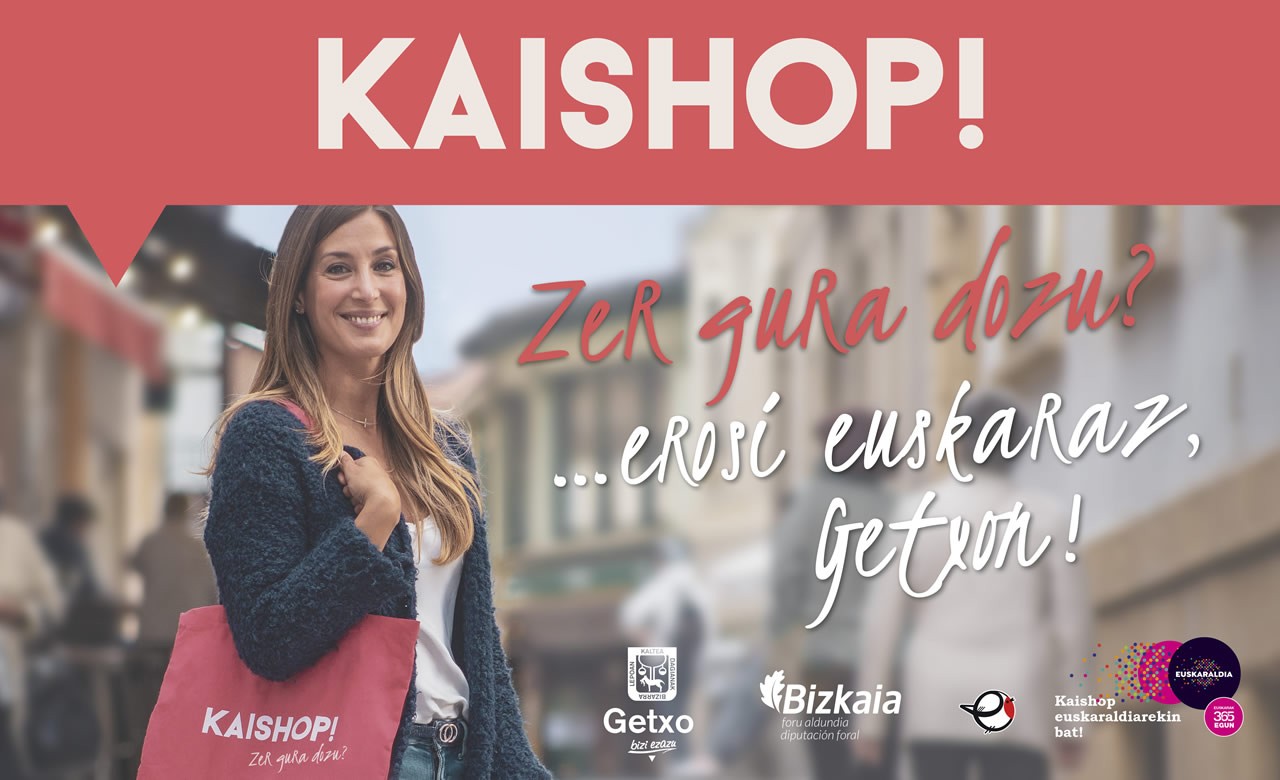 “Kaishop, erosi euskaraz” kanpainak dendetan euskaraz eskatzeko sentsibilizazioa areagotzea lortu du