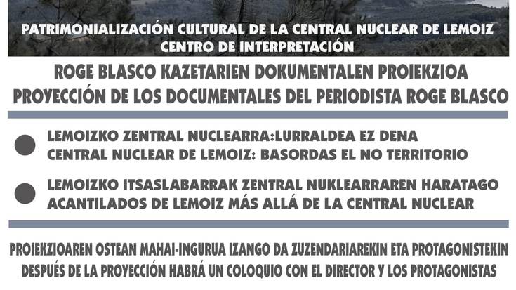 Dokumental proiekzioa: "Lemoizko zentral nuklearra: zer egin?"