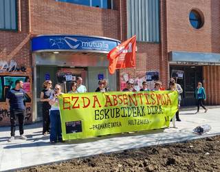 Sindikatuek salatu dute absentismoa eta lan-istripuek patronalak eragiten dituela