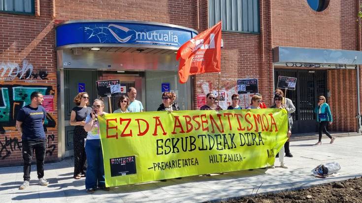 Sindikatuek salatu dute absentismoa eta lan-istripuek patronalak eragiten dituela