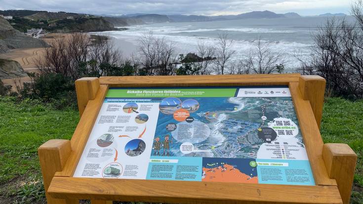 Sopelak turismo irisgarriaren aldeko apustua indartu du eta Bizkaiko Flysch-eko panelak berritu ditu