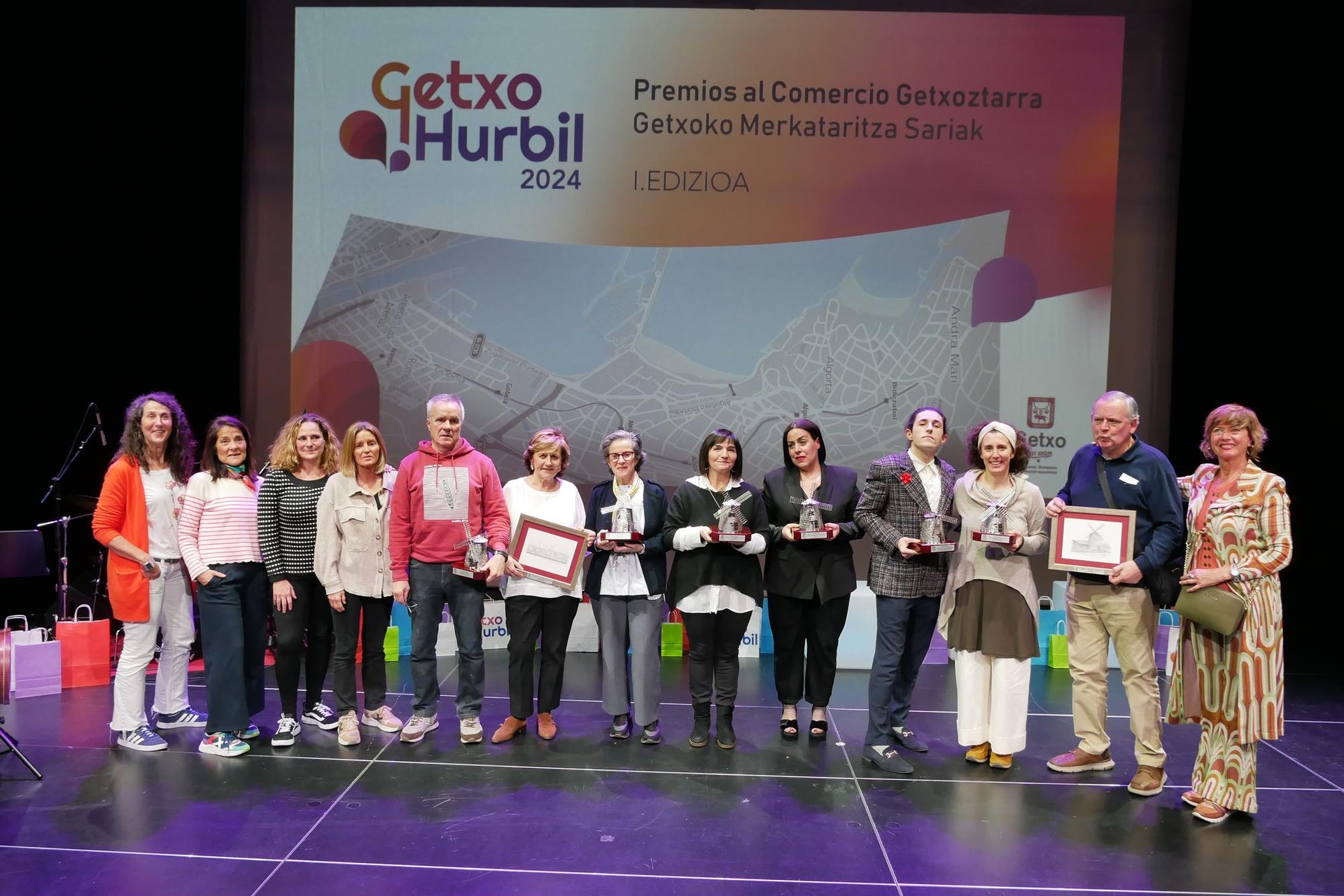Udalak udalerriko 8 saltoki saritu ditu Getxo Hurbil sarien I. edizioan