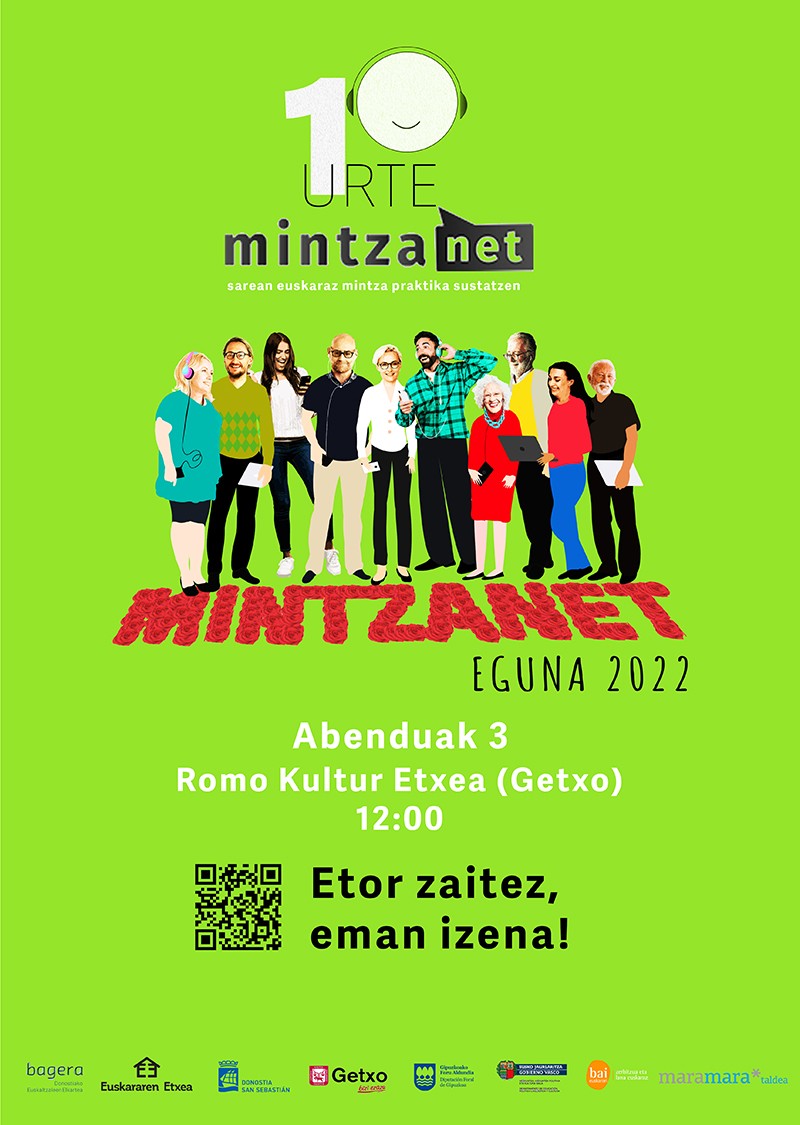Mintzanet egitasmoaren 10. urteurrena ospatuko dute zapatuan