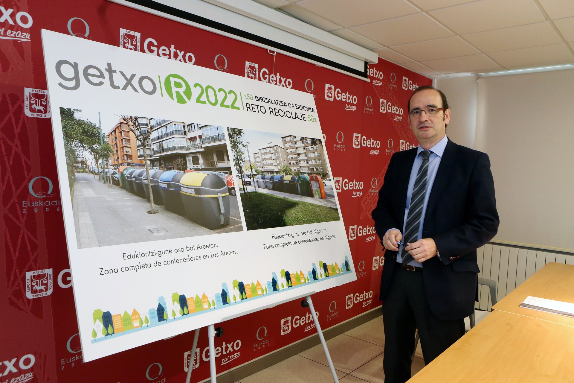 Edukiontzien ordezkapena amaituta, aldaketak egiten dabiltza "hobetzeko puntuak" aurkitzeko