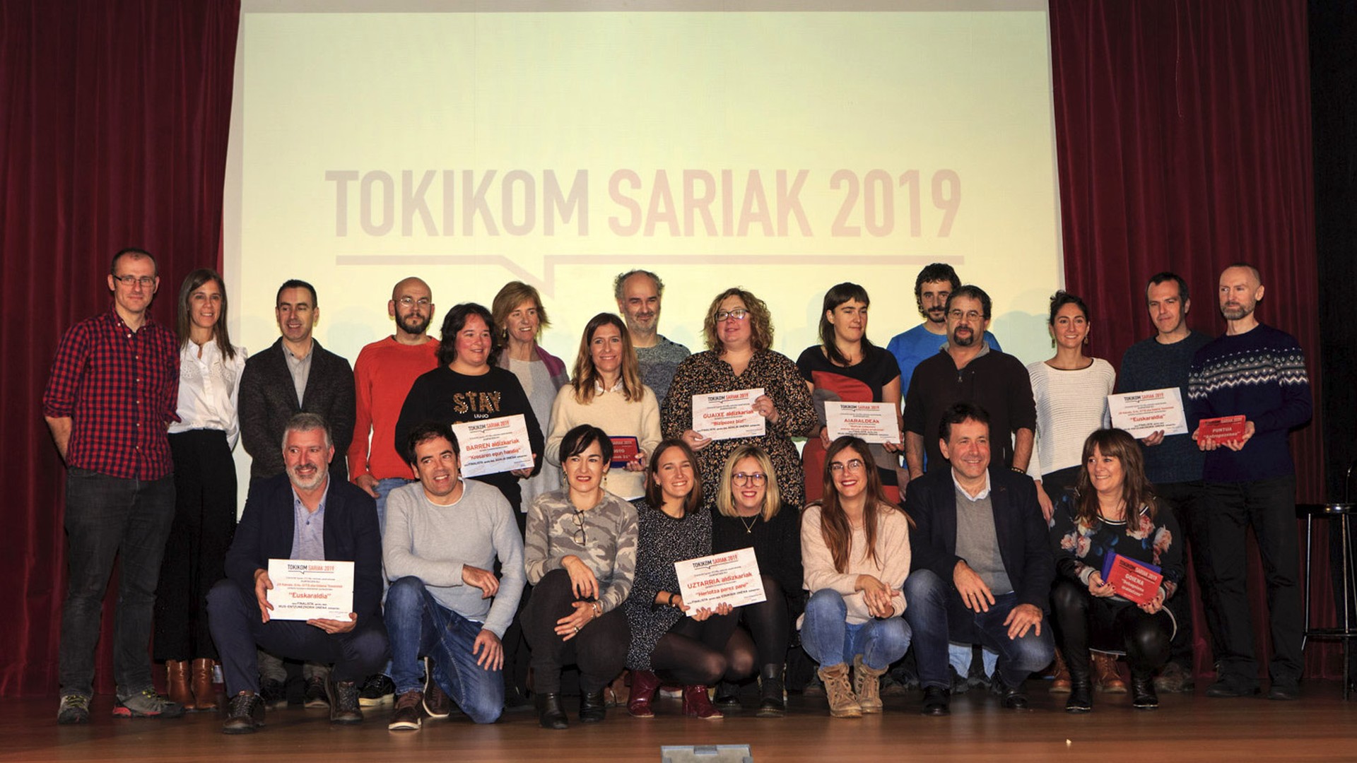 TOKIKOM Sariek badituzte irabazleak!