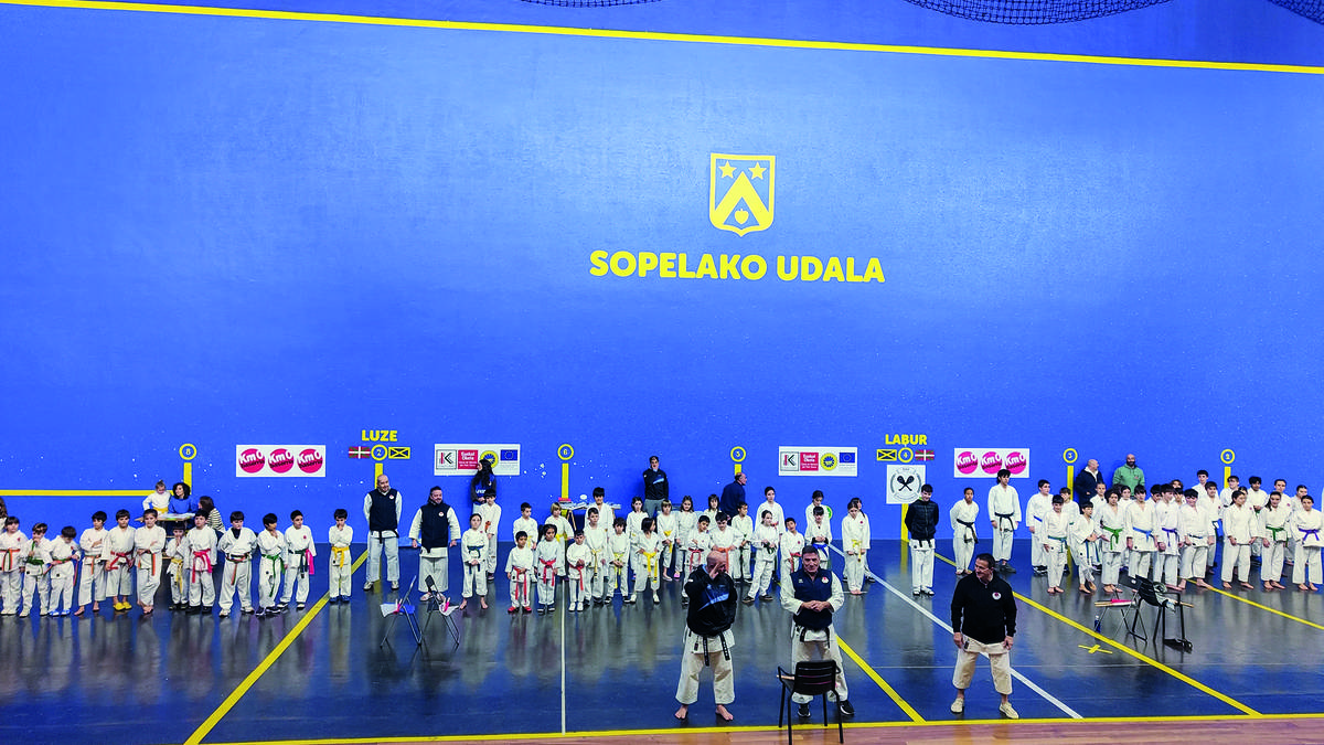 Iñigo Arketa: "Gerriko beltza lortzen denean hasten da benetako ikasketa"