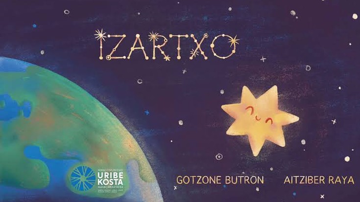 Uribe Kostako Mankomunitateko Euskara Zerbitzuaren eskutik, Gotzone Butronek idatzitako eta Aitziber Rayak ilustratutako IZARTXO sorta eskuratu!