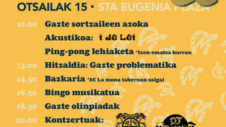 Itzubaltzetako Gazte Eguna