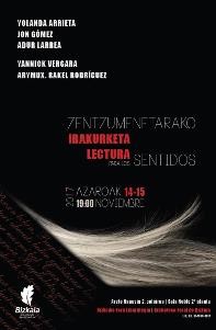 LiburuTEKia VI. Jardunaldiak: zentzumenetarako irakurketa
