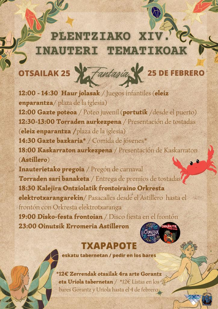 plentziako ianuteri tematiko 2023