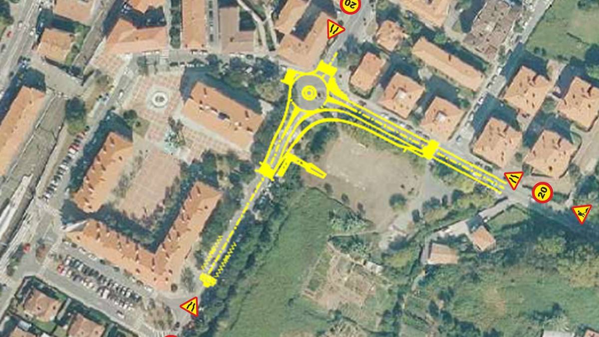 Gatzarriñeko biribilguneko obretan egindako aldaketa teknikoek ia hiru hilabetez atzeratu dituzte lanak
