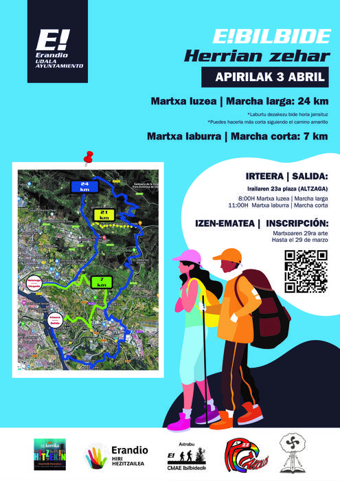 E!bilbide Erandion zehar