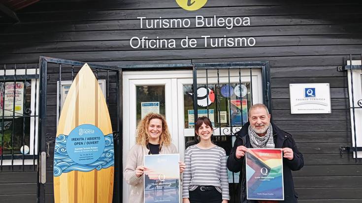 Sopela da Queer Destinations bereizgarria eskuratu duen lehenengo Bizkaiko turismo bulegoa