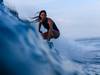 Garazi Sanchez surflaria Munduko Surf Txapelketan lehiatzen ari da El Salvadorren