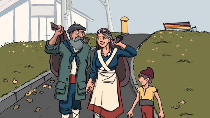 Olentzero eta Mari Domingi Negurin