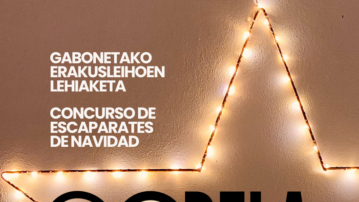 Sopelako Udalak Gabonetako erakusleiho lehiaketa jarri du martxan tokiko merkataritza sustatzeko