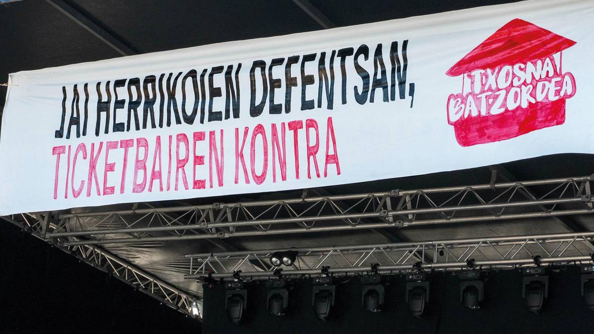 Txosnak, negozioaren menpe