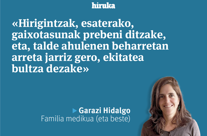Gaixotzen duten hiriak
