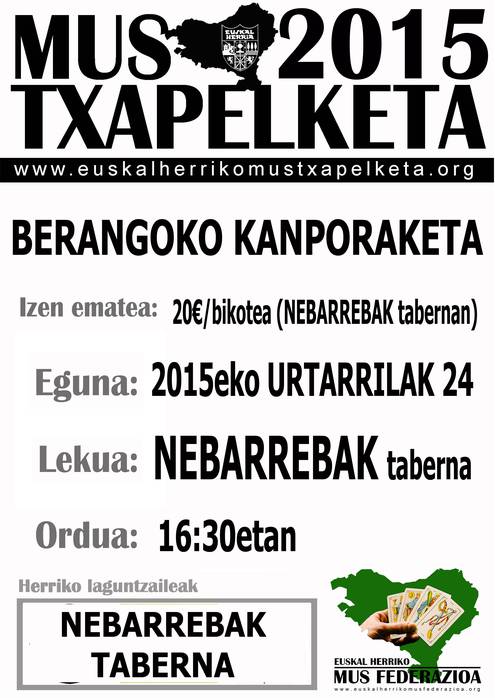 Euskal Herriko Mus Txapelketako Berangoko kanporaketa