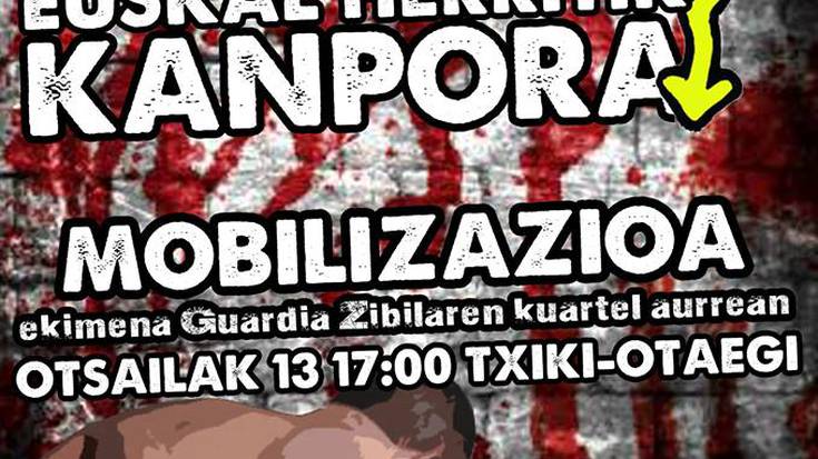 Torturatzaileak Euskal Herritik Kanpora!