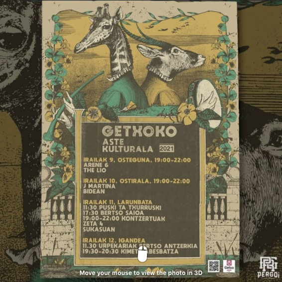 Getxoko Andra Mariko Aste Kulturala, irailaren 9tik 12ra