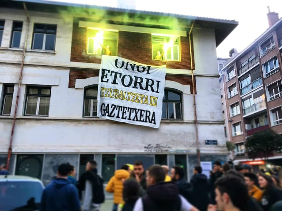 Itzubaltzeta III gaztetxea uzteko eskatu die Getxoko Udalak gazteei