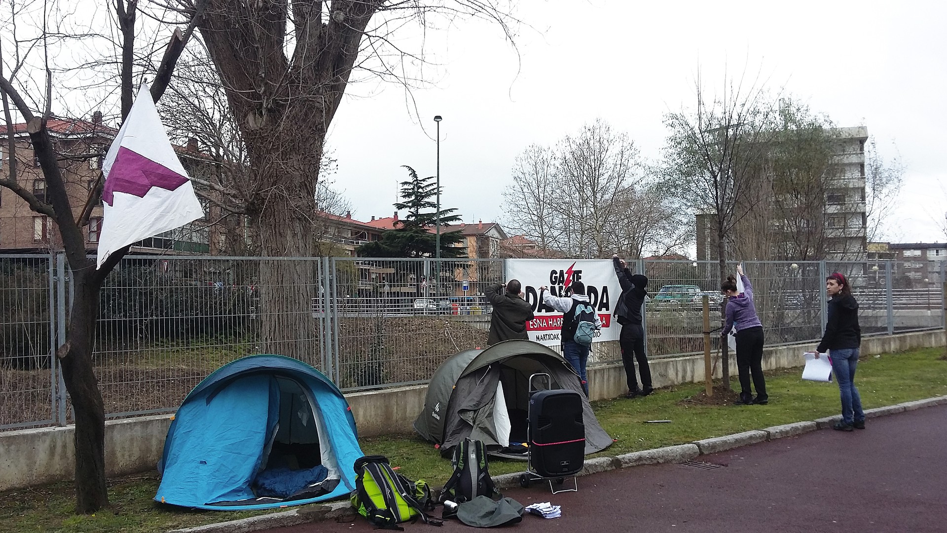 Gazte Danbada aurkeztu dute gaur Getxo I ikastetxean