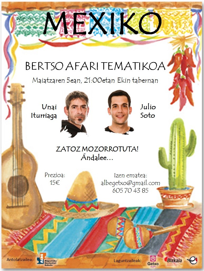 Unai eta Julio, manitoak!