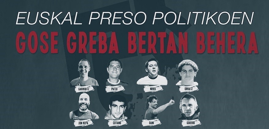 Goikoetxea eta Cotano preso uribekostarrek gose greba utzi dute Garikoitz Etxeberriak akordioa egin eta gero