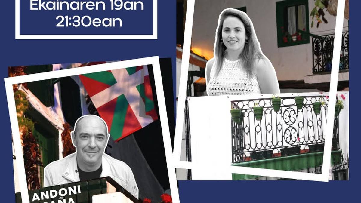 Andoni Egaña eta Oihana Bartra balkoitik balkoira bertsotan arituko dira barikuan Portu Zaharrean