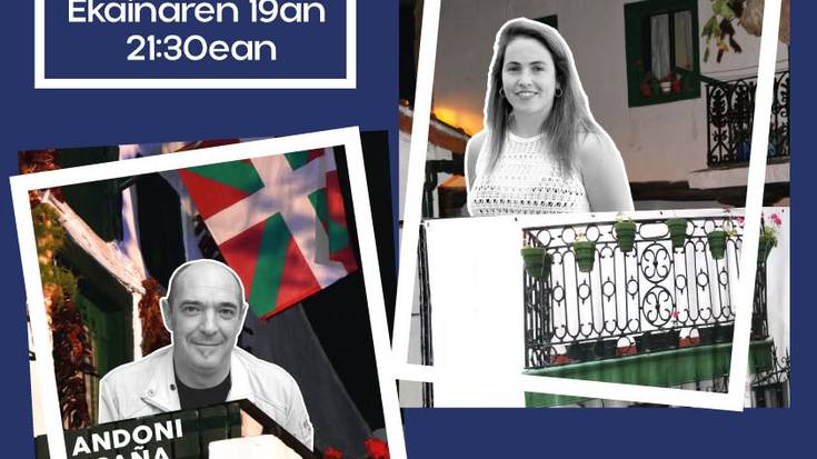 Andoni Egaña eta Oihana Bartra balkoitik balkoira bertsotan arituko dira barikuan Portu Zaharrean