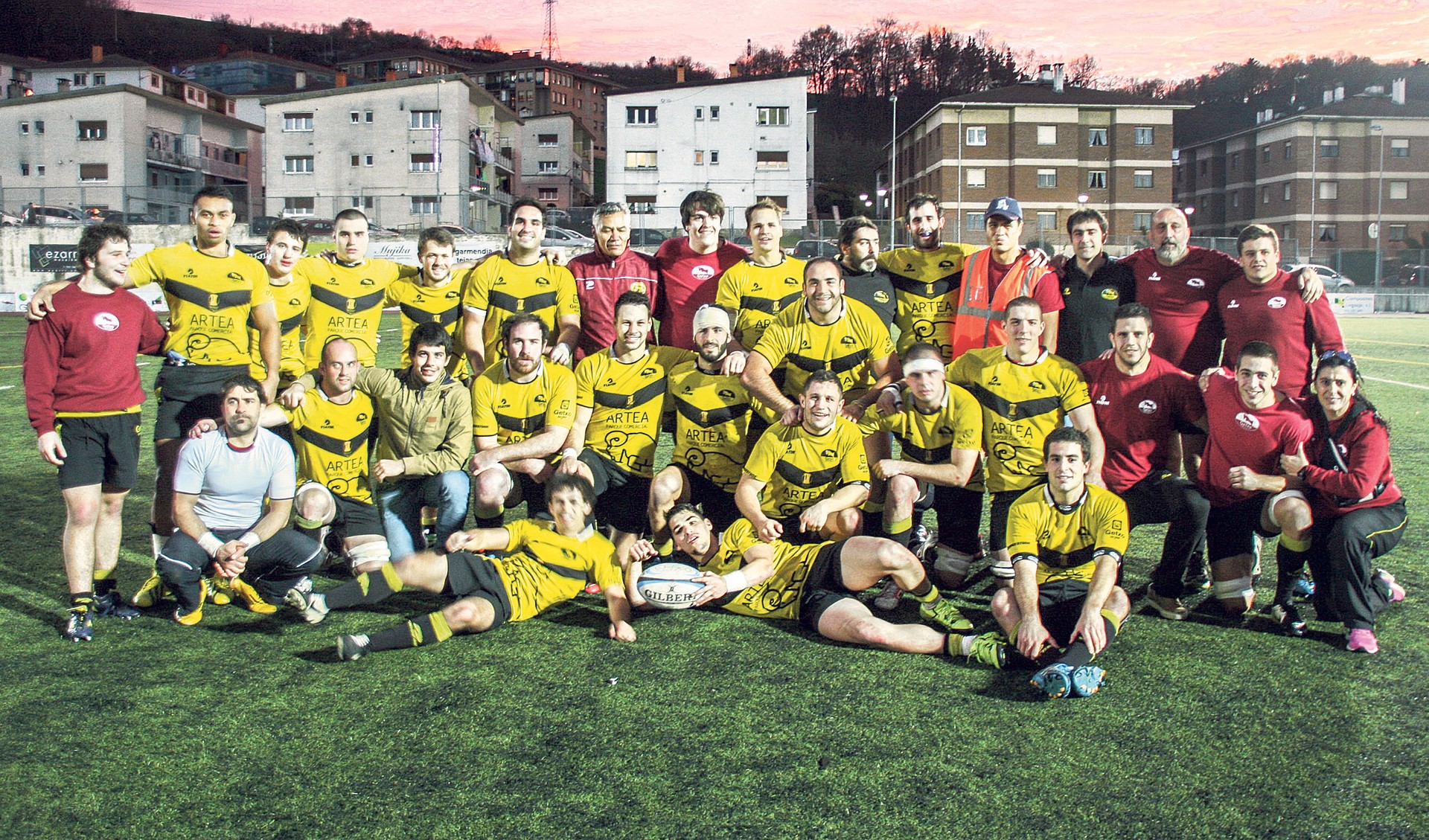 Getxo Rugby, mugaren gainetik