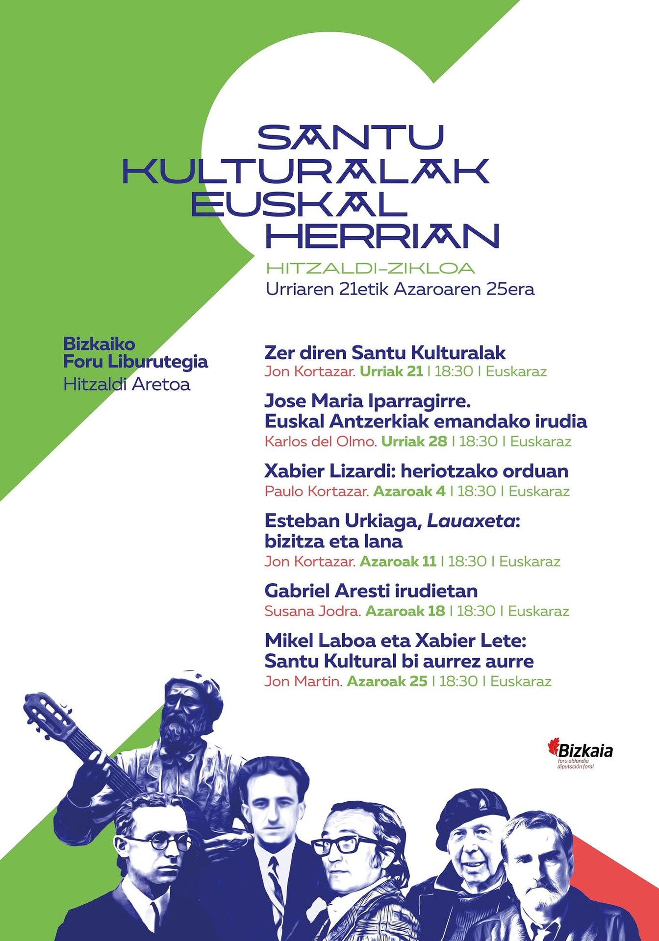 Hitzaldi-zikloa: Santu Kulturalak Euskal Herrian