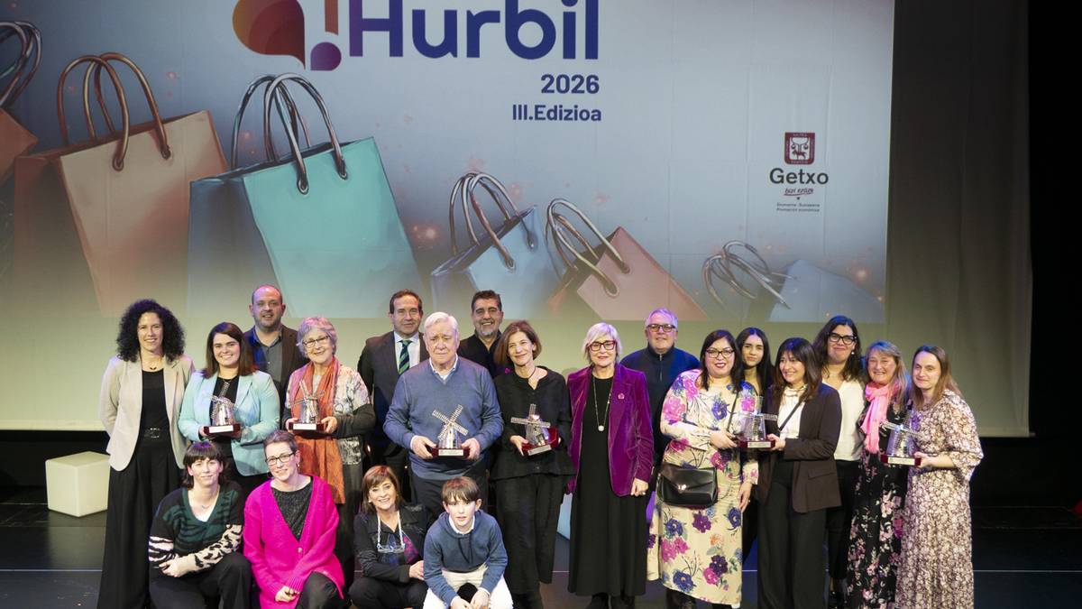 Sei saltoki saritu dituzte Getxo Hurbil sarien hirugarren edizioan, tokiko merkataritza balioan jartzeko