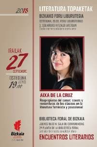 Literatura topaketak. Aixa de la Cruz