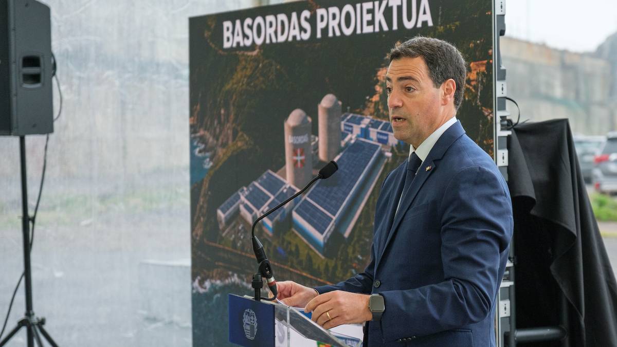 Imanol Pradales lehendakariak Lemoizko zentral nuklearrak etorkizunean hartuko duen proiektua aurkeztu du